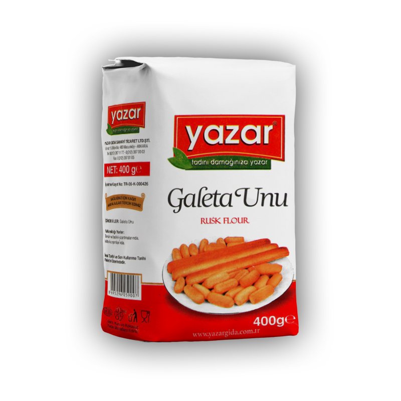 Yazar Galeta Unu 400 Gr x 20 Paket